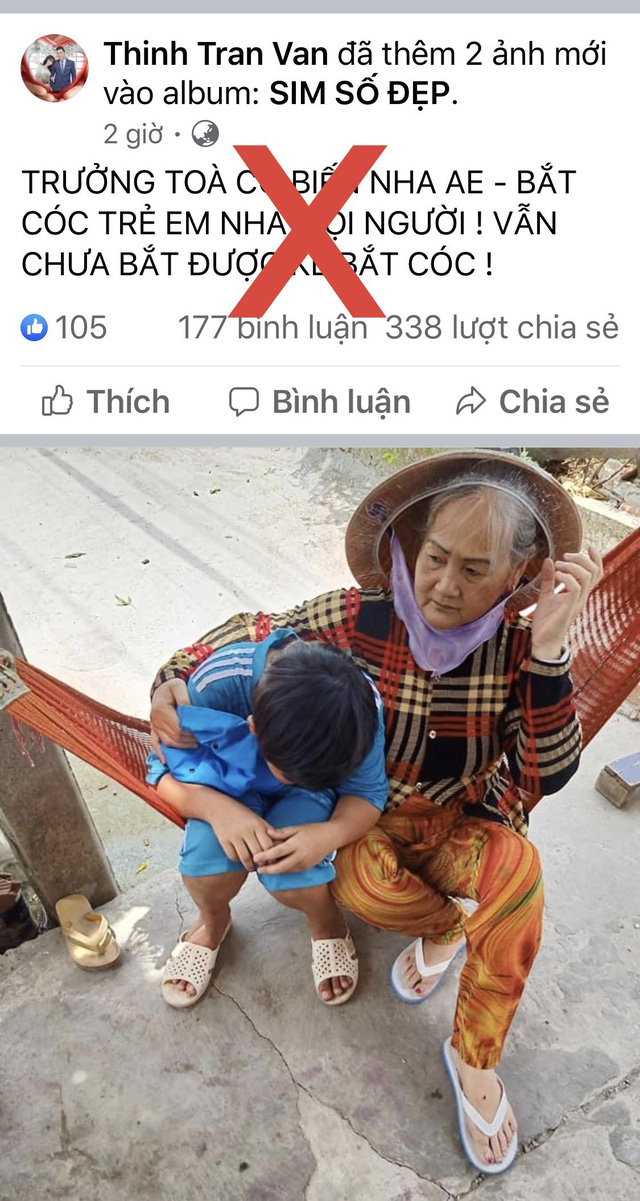 Công an bác tin bắt cóc trẻ em ở Bạc Liêu - Ảnh 1.