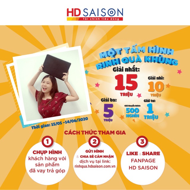Một tấm hình - Rinh quà khủng: cuộc thi hấp dẫn dành cho khách hàng vay tiêu dùng - Ảnh 1.