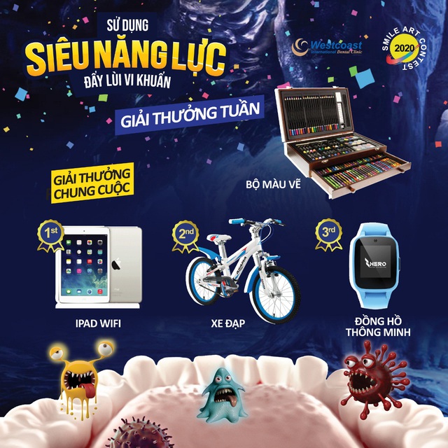 Nha khoa Westcoast phát động cuộc thi vẽ tranh Smile Art Contest 2020 - Ảnh 3.
