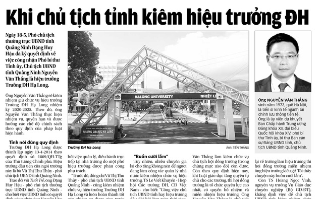 Nghề hiệu trưởng - Ảnh 1.