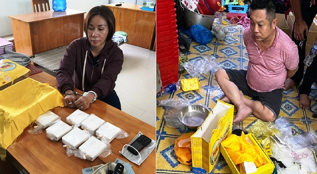 Bắt quả tang vụ mua bán 3,5 bánh heroin ở khu dân cư Miếu Nổi - Ảnh 1.