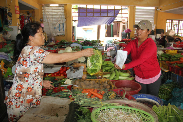 Mô hình chợ thí điểm bảo đảm an toàn thực phẩm