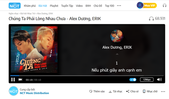 Alex Dương tỏ tình Chúng ta phải lòng nhau chưa cùng Erik - Ảnh 1.