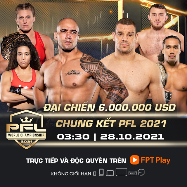 PFL Championship 2021: Lộ diện hai cặp đấu triệu USD - Ảnh 6.