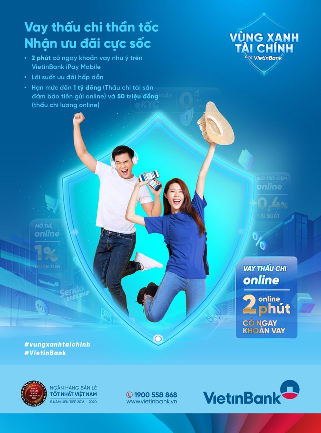 Chẳng cần đi xa, ngồi nhà vay vốn ngay trên VietinBank iPay Mobile - Ảnh 1.