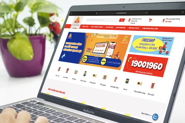 Website VissanMart mở rộng hoạt động kinh doanh thực phẩm trực tuyến tại Đà Nẵng và Hà Nội - Ảnh 2.