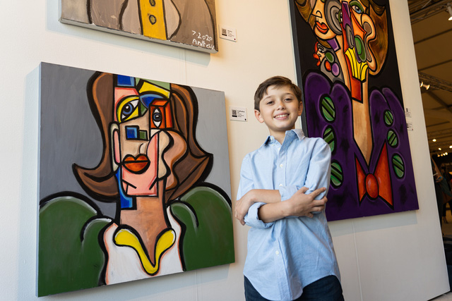 Thần đồng hội họa 10 tuổi trở thành hiện tượng ở Mỹ - Tuổi Trẻ Online