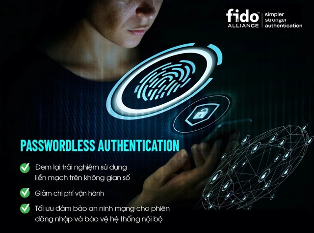 VinCSS ra mắt khoá xác thực FIDO2 đăng nhập không mật khẩu - Ảnh 1.