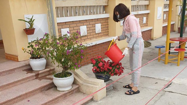 Trải nghiệm đặc biệt của lớp 12E du lịch vào khu cách ly xuyên tết - Ảnh 3.