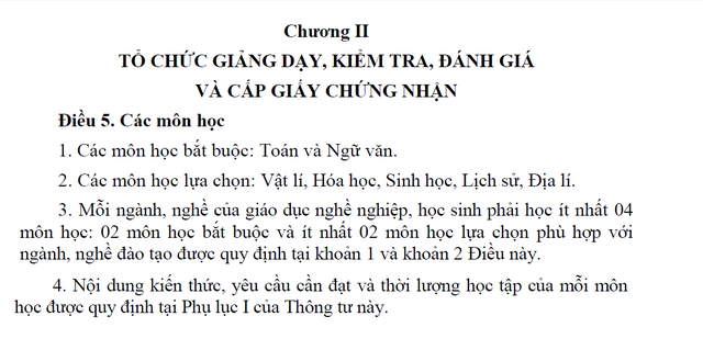 Dạy văn hóa THPT trong trường nghề: Sao không có môn tiếng Anh? - Ảnh 2.