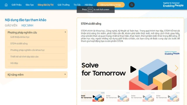 Kho kiến thức hữu ích cho thời đại 4.0 từ cuộc thi Solve for Tomorrow - Ảnh 2.