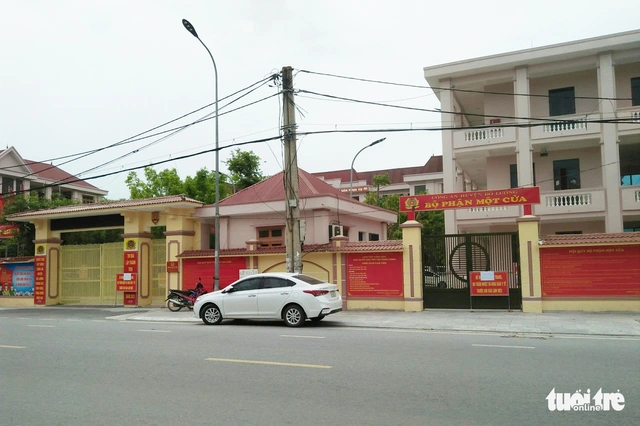 Một chiến sĩ công an mắc COVID-19, tạm phong tỏa trụ sở công an huyện - Ảnh 1.