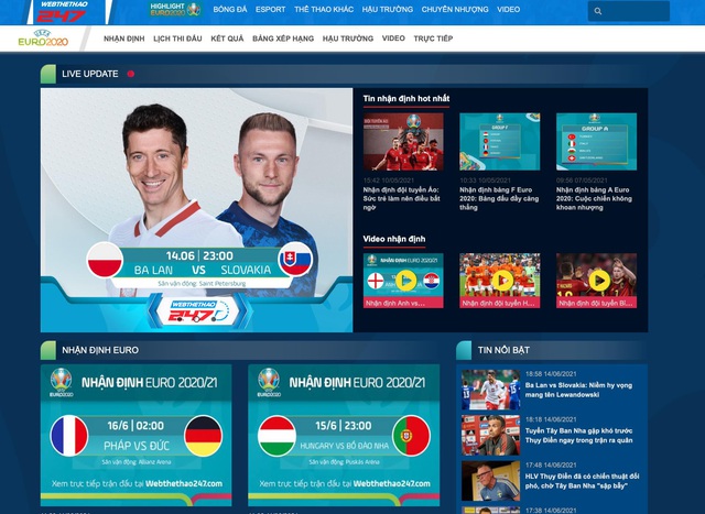 Webthethao247 sở hữu bản quyền EURO 2020 - Ảnh 3.