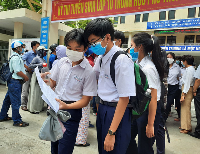Thi vào lớp 10 tại Đà Nẵng: Trên 50% bài thi toán điểm trên trung ...