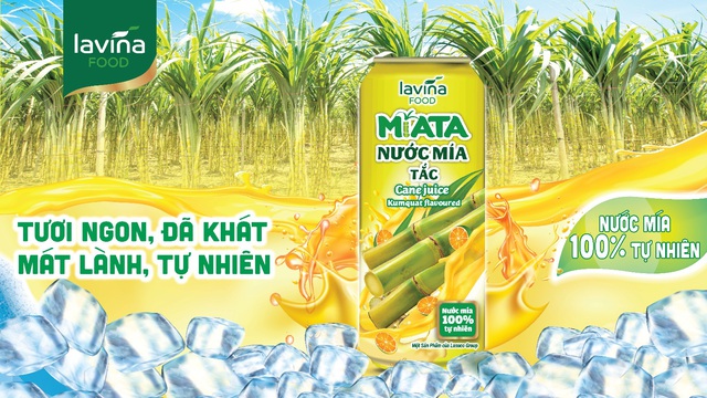 Nước mía tươi MiATA - Ngôi sao mới của Lasuco Group - Ảnh 1.