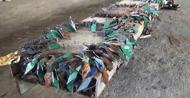 Giữa dịch vẫn quét cả 1 ký đinh chỉ trên 100m quốc lộ 1 - Ảnh 1.