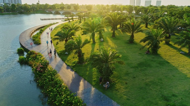 Khu đô thị nói không với cung đường, vỉa hè bê tông - Ảnh 1.