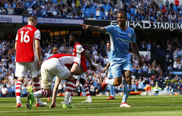 Thắng ‘5 sao’, Man City đẩy Arsenal lún sâu vào khủng hoảng - Ảnh 4.