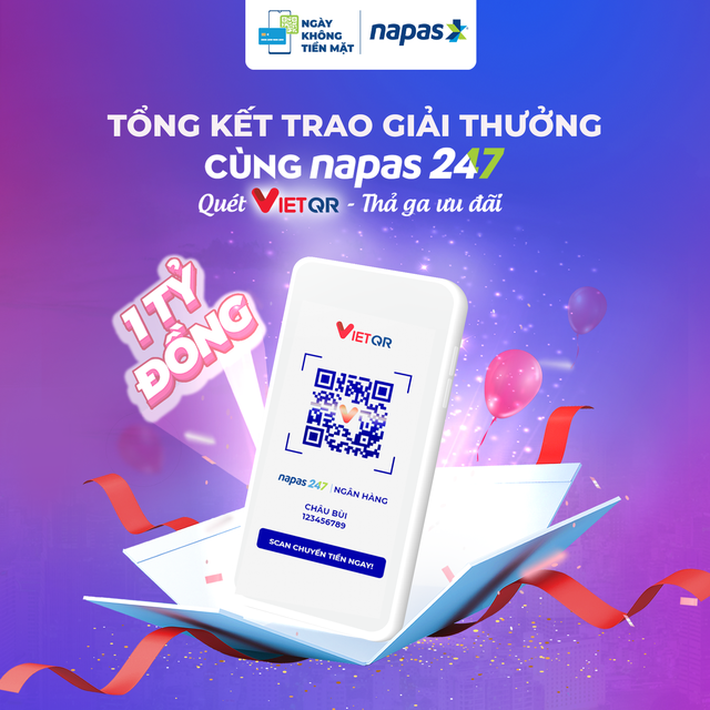 Hơn 6.000 khách hàng nhận thưởng chương trình Quét VietQR - Thả ga ưu đãi - Ảnh 1.