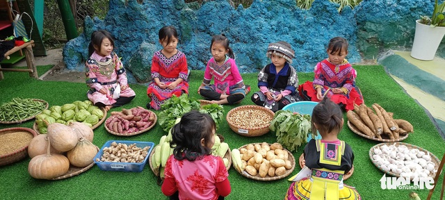 Sắc màu văn hóa Tết trong sân trường - Ảnh 6.