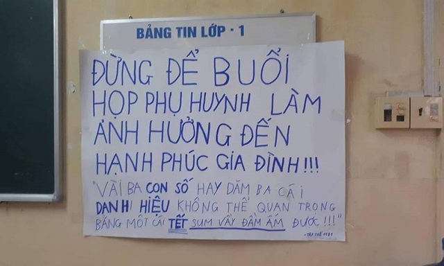 Ảnh vui 11-10: Đừng để buổi họp phụ huynh ảnh hưởng đến hạnh phúc gia đình - Ảnh 1.