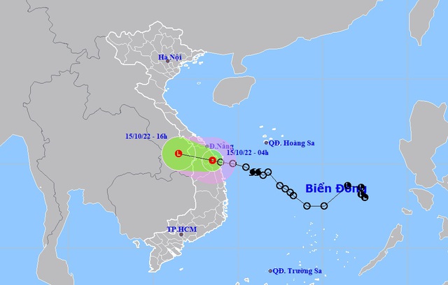 Thời tiết 15-10: Miền Trung tiếp tục mưa to, Bắc Bộ nắng, Nam Bộ mưa rào - Ảnh 1.