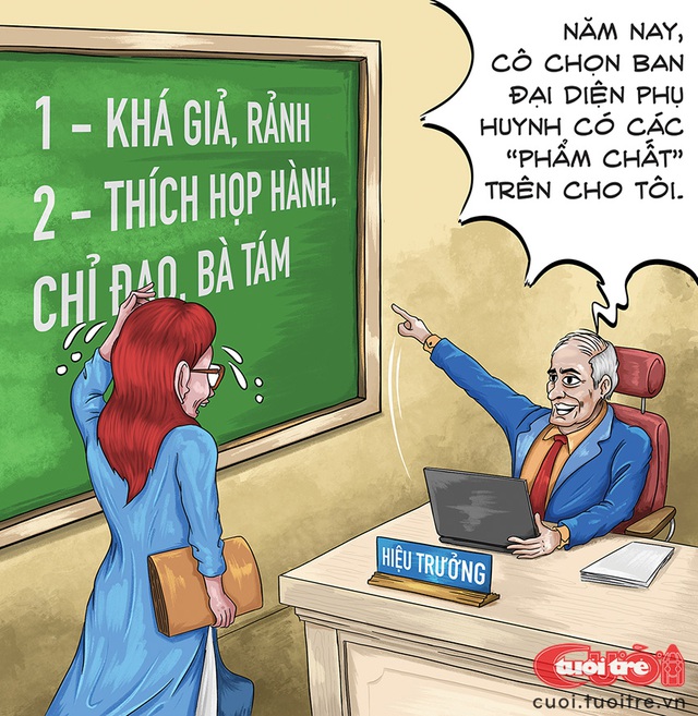 Tiêu chí tuyển chọn ban đại diện cha mẹ học sinh ở trường lạm thu - Ảnh 1.