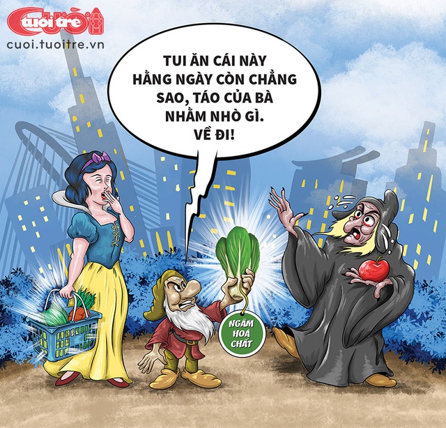 Bạch Tuyết không sợ táo độc - Ảnh 1.