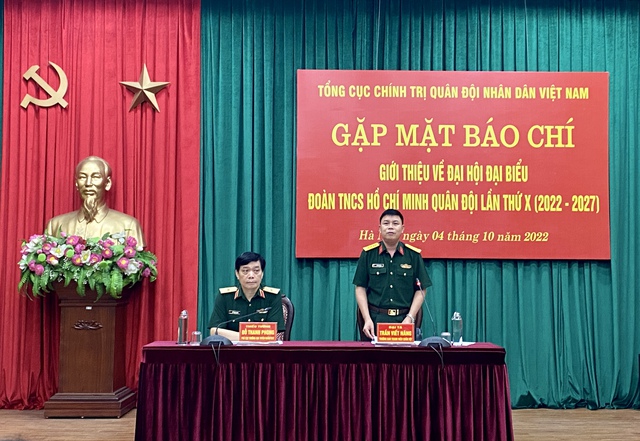 450 đại biểu sẽ hội quân về Đại hội Đoàn toàn quân đội lần thứ X - Ảnh 1.
