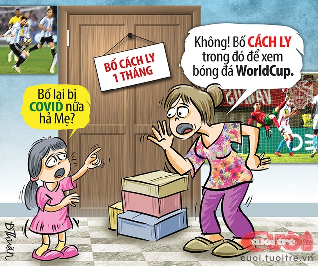 Bố lại dính COVID hả mẹ? - Ảnh 1.