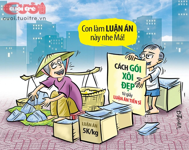 Lại thêm một luận án... tiến sĩ cầu lông - Ảnh 3.
