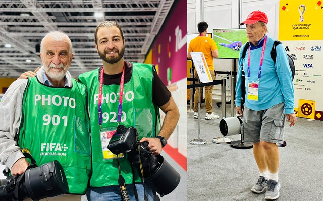 Tay máy 81 tuổi dự 14 kỳ World Cup - Ảnh 1.