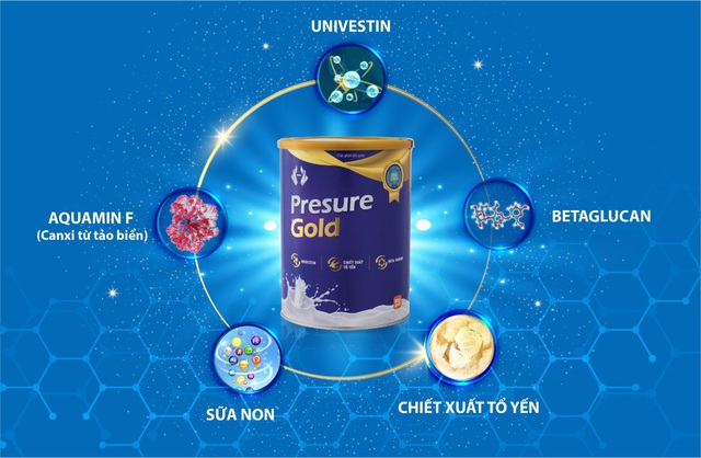 Ra mắt sản phẩm sữa Presure Gold - Xương khớp chắc khỏe, sống trẻ mỗi ngày - Ảnh 3.