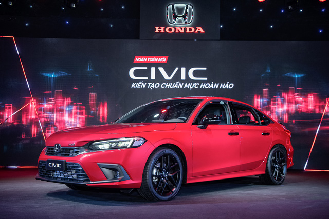 Honda Civic 2022 ra mắt tại Việt Nam giá cao nhất 870 triệu đồng