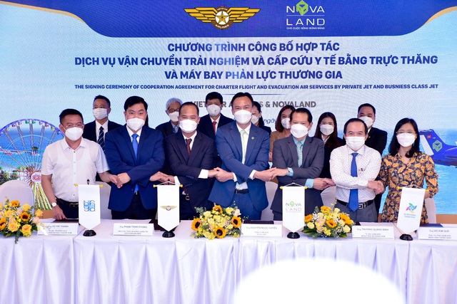 Chuỗi dự án NovaWorld nâng tầm với dịch vụ bay chuyên cơ và cấp cứu đường không - Ảnh 1.