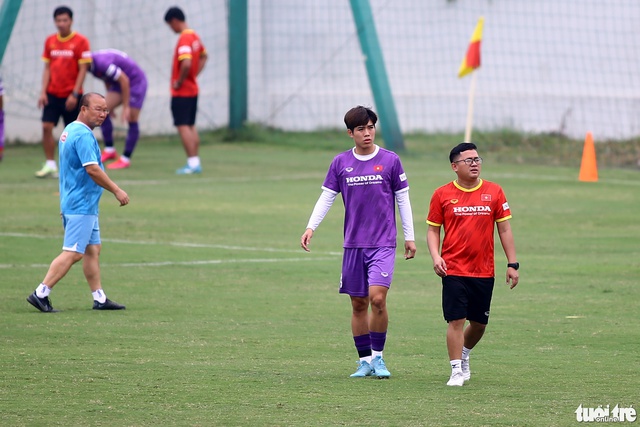 U23 Việt Nam chưa đủ quân số, tập duy trì thể lực - Ảnh 3.