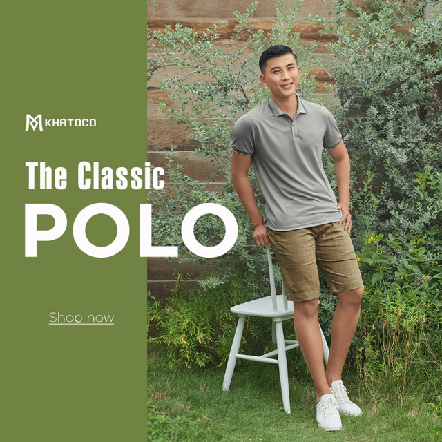 Thời trang Khatoco: Top 4 áo Polo không thể thiếu cho mùa hè này - Ảnh 1.