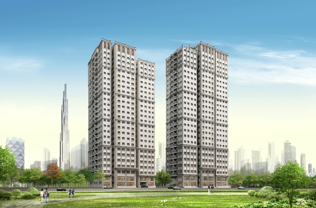 Sức hút của căn hộ trung tâm tài chính đại lộ Vòng Cung - Ảnh 1.