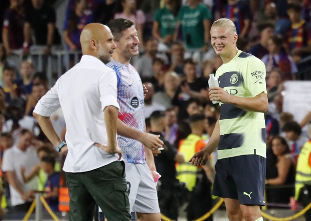 Barca rơi vào bảng khó, Haaland sớm gặp lại đội bóng cũ - Ảnh 1.