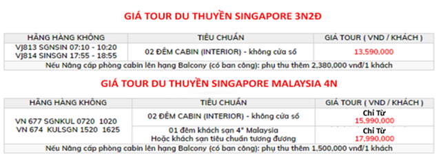 Hải trình khám phá Malaysia - Singapore trên du thuyền 5 sao chỉ từ 13,59 triệu đồng - Ảnh 5.