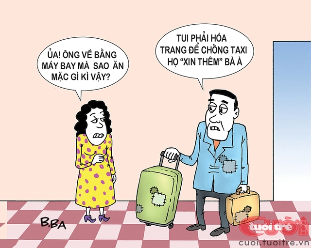 Hành khách bị rối não ở sân bay - Ảnh 2.