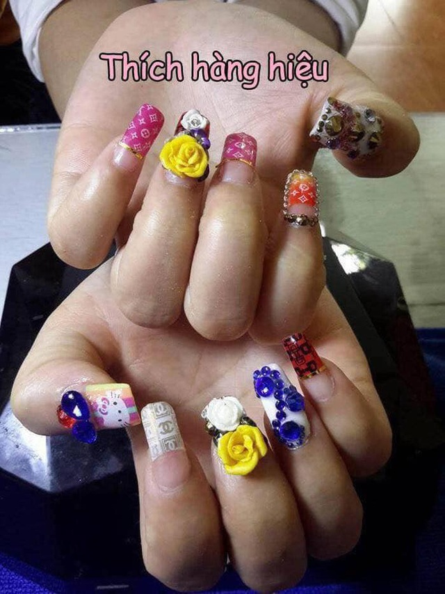 Top 5 bộ nail bá cháy bò chét khiến chị em vừa cười vừa đón Tết - Ảnh 4.