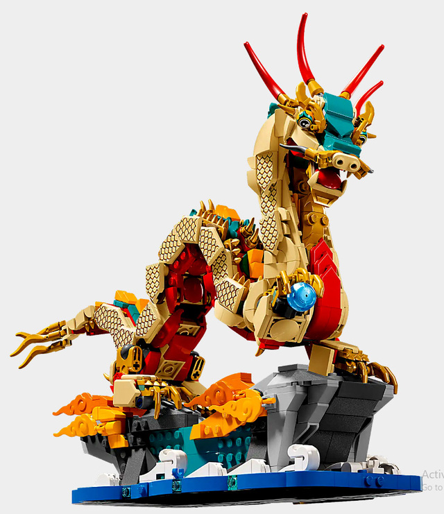 LEGO tung sản phẩm Rồng Phúc Lành đón Tết, dân ghiền lego mê mệt- Ảnh 4.