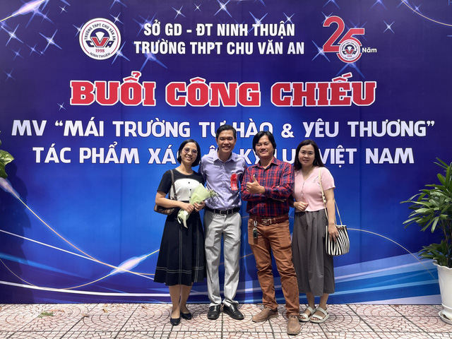 Trường THPT Chu Văn An công chiếu MV đạt kỷ lục Việt Nam- Ảnh 2.