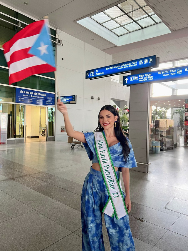 Thí sinh Miss Earth 2023 háo hức diện áo dài khi đến Việt Nam- Ảnh 4.