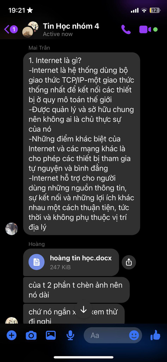 Vui buồn chuyện nhóm chat học tập - Ảnh 2.