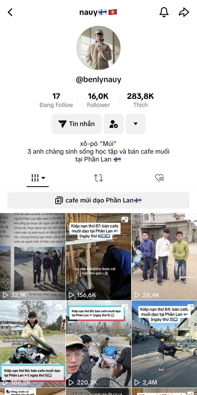 Du học sinh Gen Z trở thành TikToker “triệu view” nhờ việc đem cà phê muối Việt Nam sang Phần Lan “khởi nghiệp” - Ảnh 2.