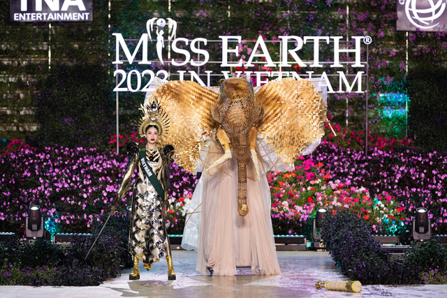 Hoa hậu Đỗ Lan Anh tạo ấn tượng tốt trong đêm bán kết Miss Earth 2023- Ảnh 3.
