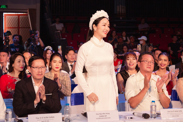 Ngọc Châu làm giám khảo Hoa hậu sinh viên Hòa bình Việt Nam 2024 - Ảnh 1.