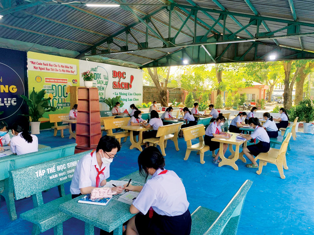 3.127 học sinh Trường THCS Nguyễn An Ninh ‘flex’ gì về trường?- Ảnh 6.